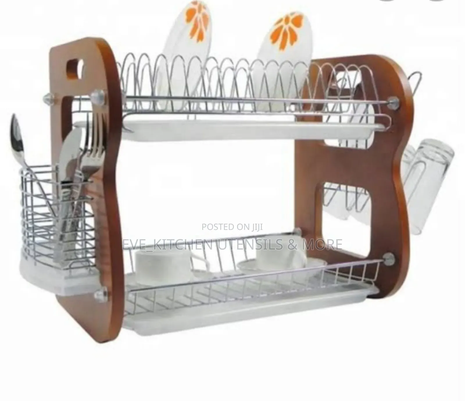 Wooden Plate Rack