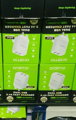 Oraimo Dual USB Ports 2.4A Fast Charger