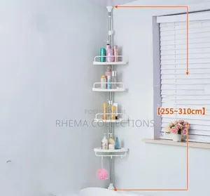 4 Step Multipurpose Corner Bathroom Shelf