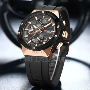 Curren Rubber Strap Wristwatch