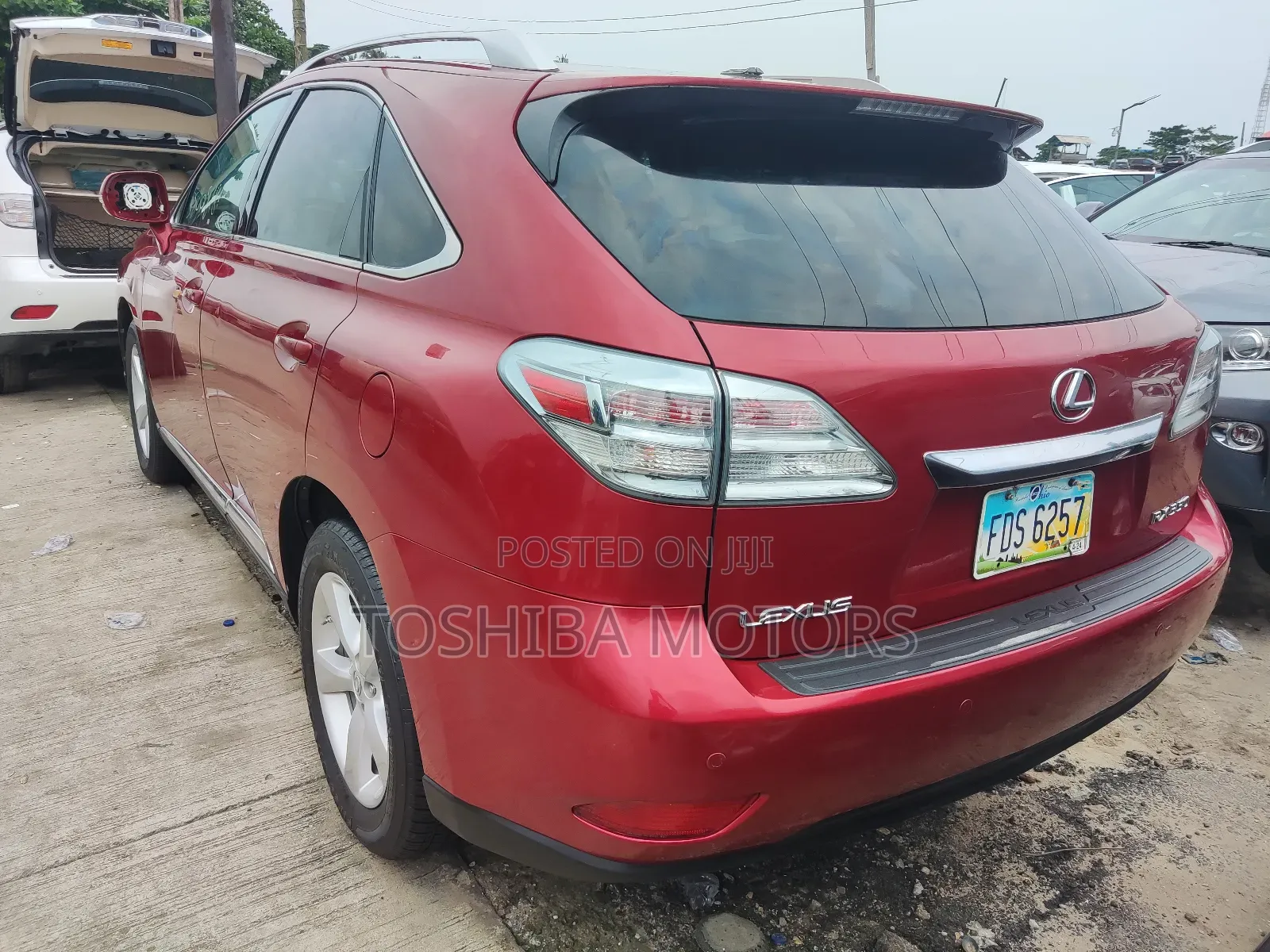 Lexus RX 350 2011 Red