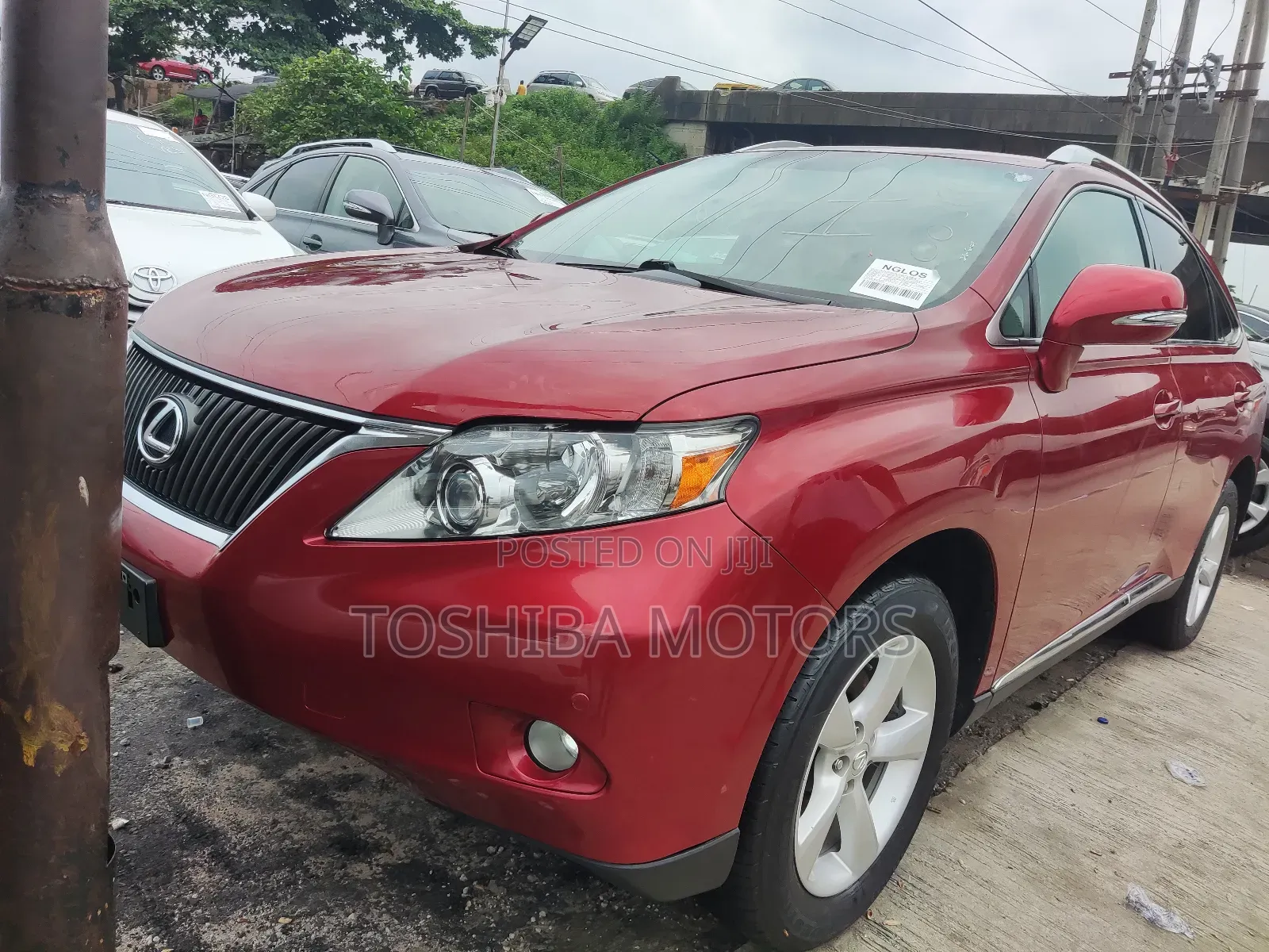 Lexus RX 350 2011 Red