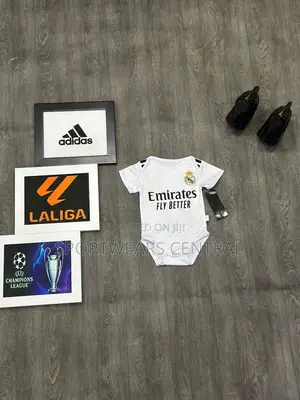 Madrid 2024/2025 New Home Baby JERSEY - Madrid Baby Cloth