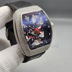 Franck Muller Quality Luxury Rubber Strap Wristwatch