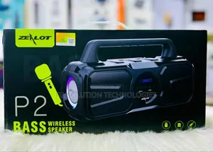 Zealot P2 Bluetooth Solar Speaker + Microphone
