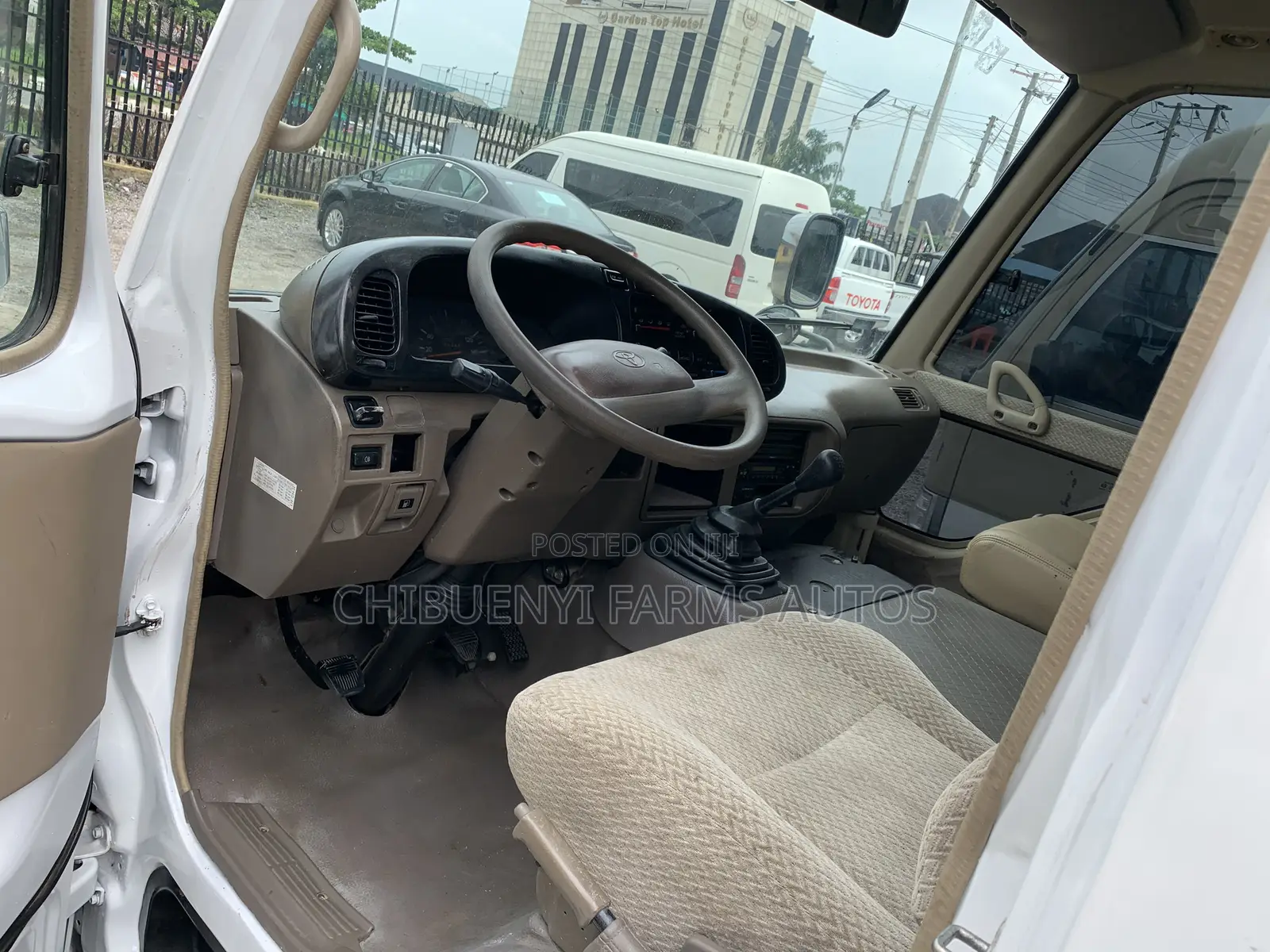 Toyota Coaster 2012 White