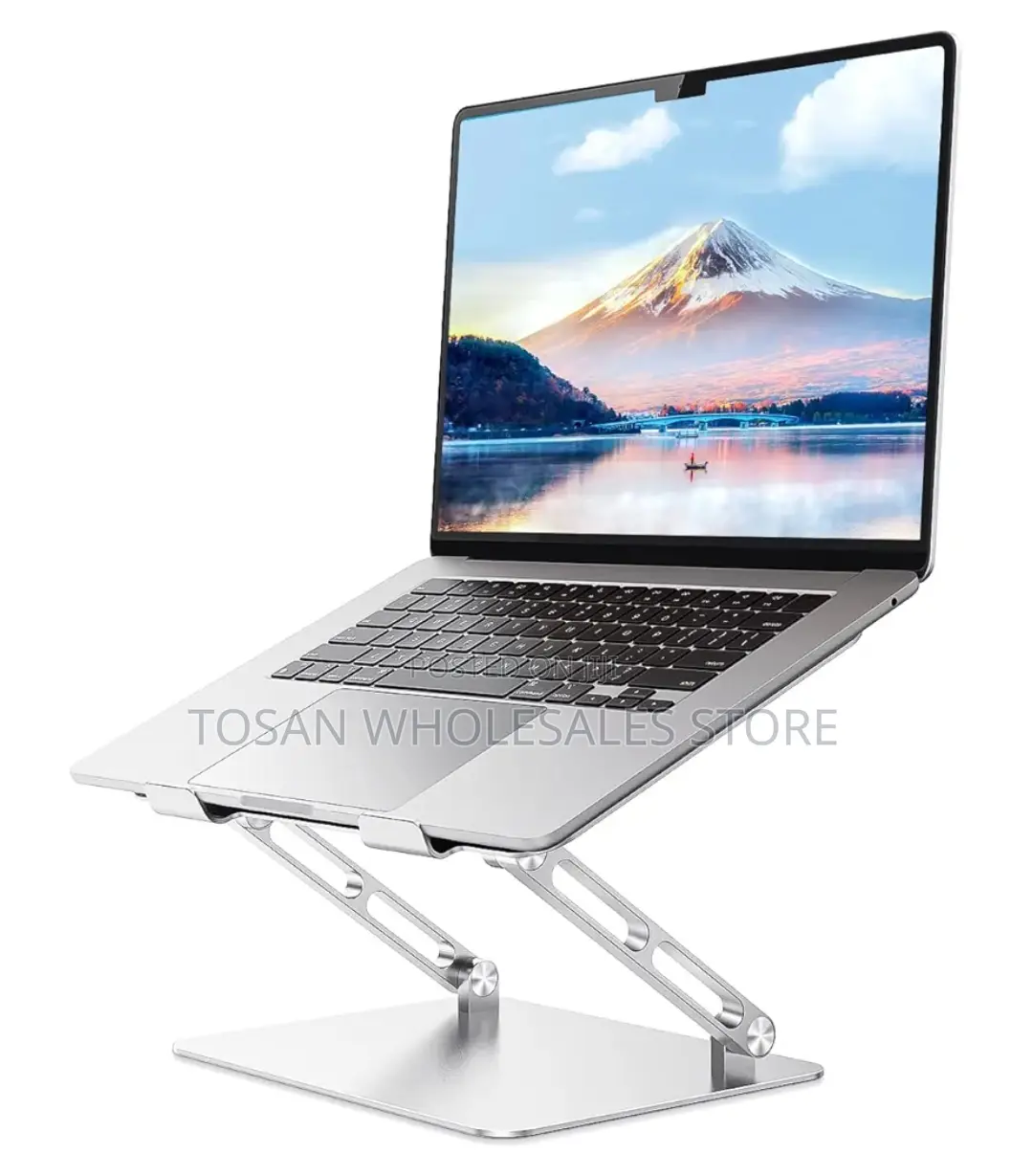 360° Adjustable Laptop Stand – Premium Ergonomic Design