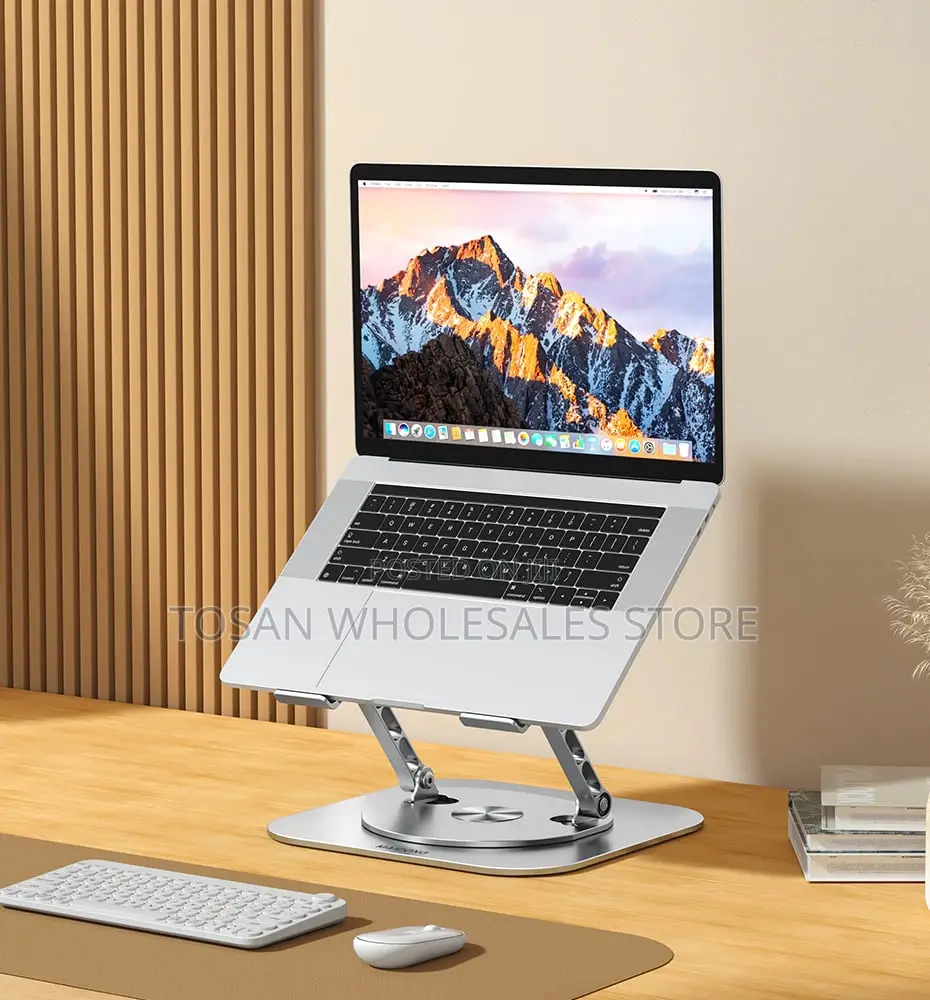 360° Adjustable Laptop Stand – Premium Ergonomic Design