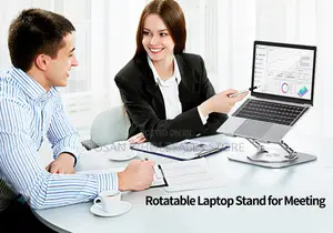 360° Adjustable Laptop Stand – Premium Ergonomic Design