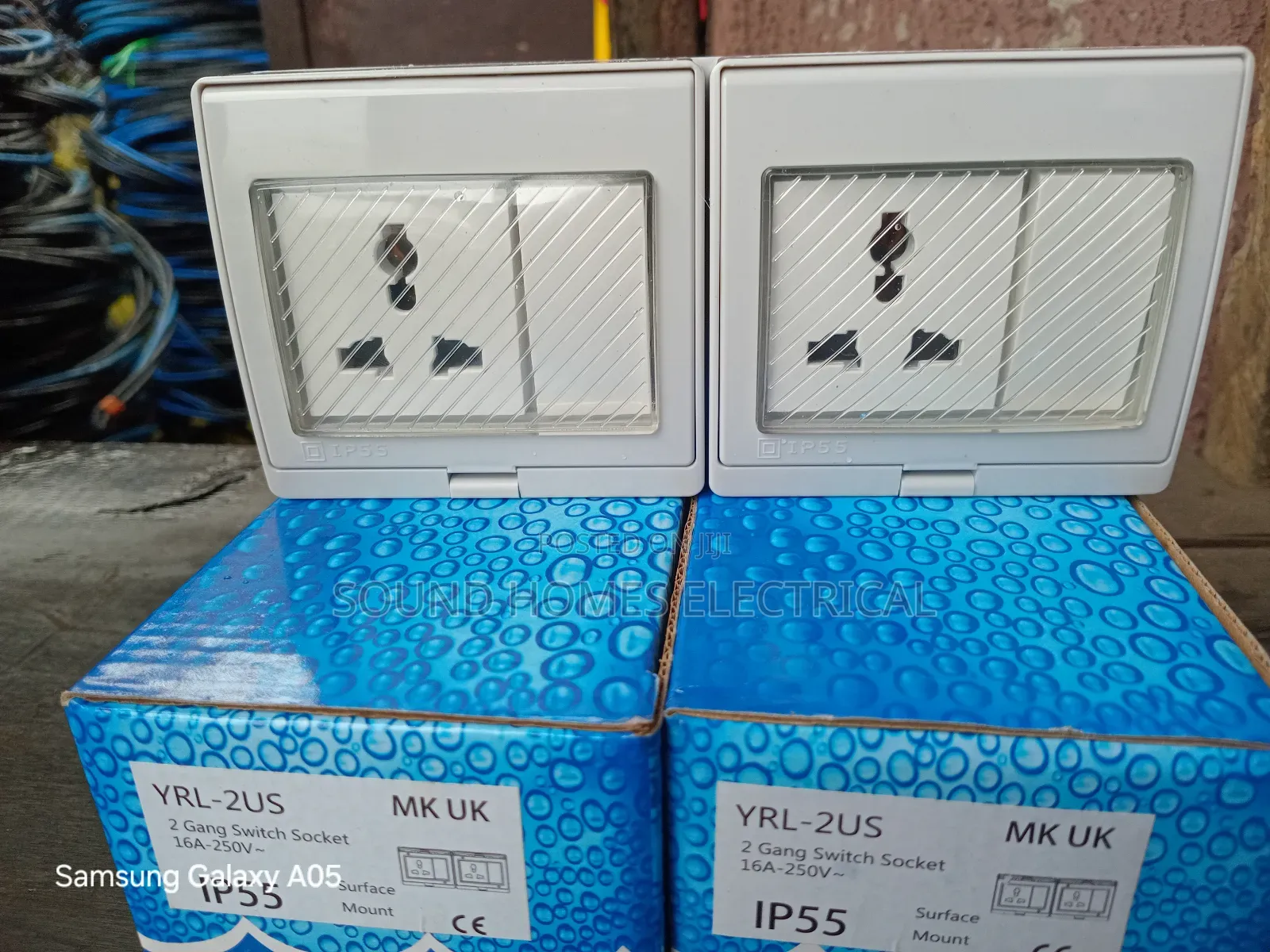 Outdoor or Waterproof Socket