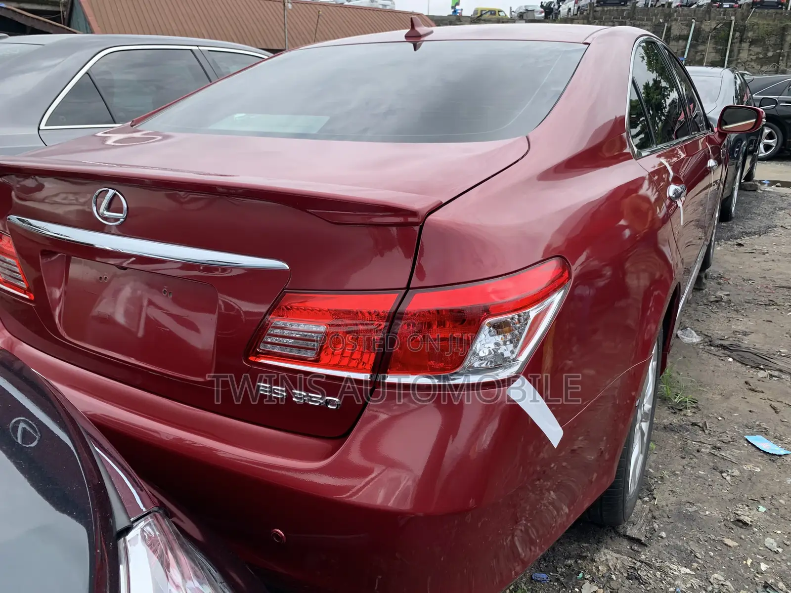 Lexus ES 350 2012 Red