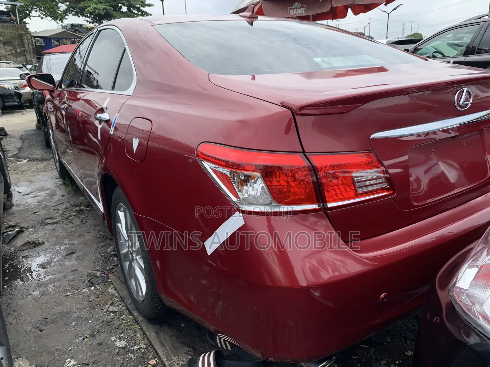 Lexus ES 350 2012 Red