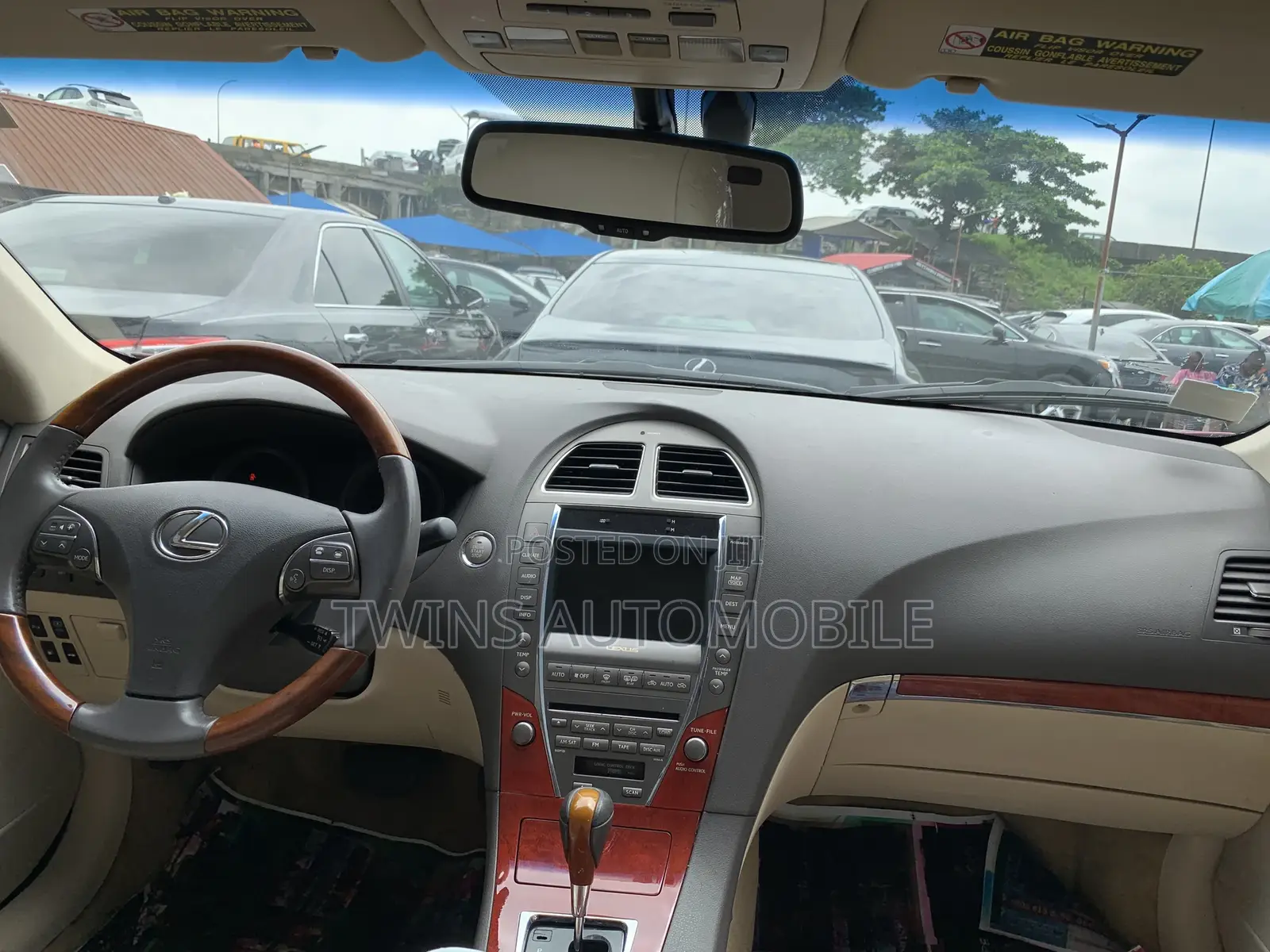 Lexus ES 350 2012 Red