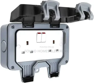 Double Waterproof Outdoor Socket