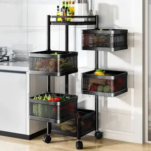 5 Steps Multipurpose Kitchen Roll Rack