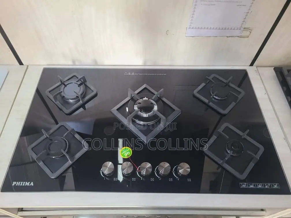Five(5) Gas Burners