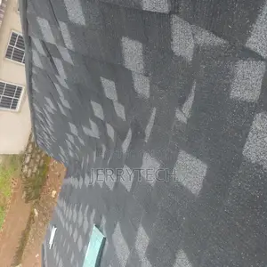 Smooth Black White Shingles