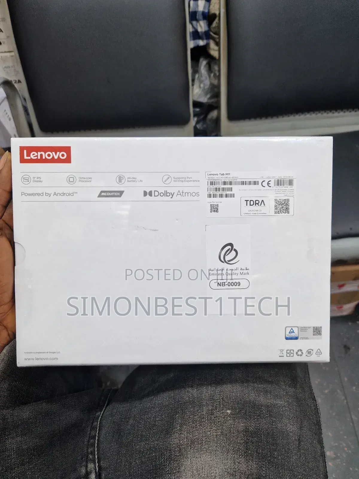 New Lenovo Tab M11 128 GB Gray