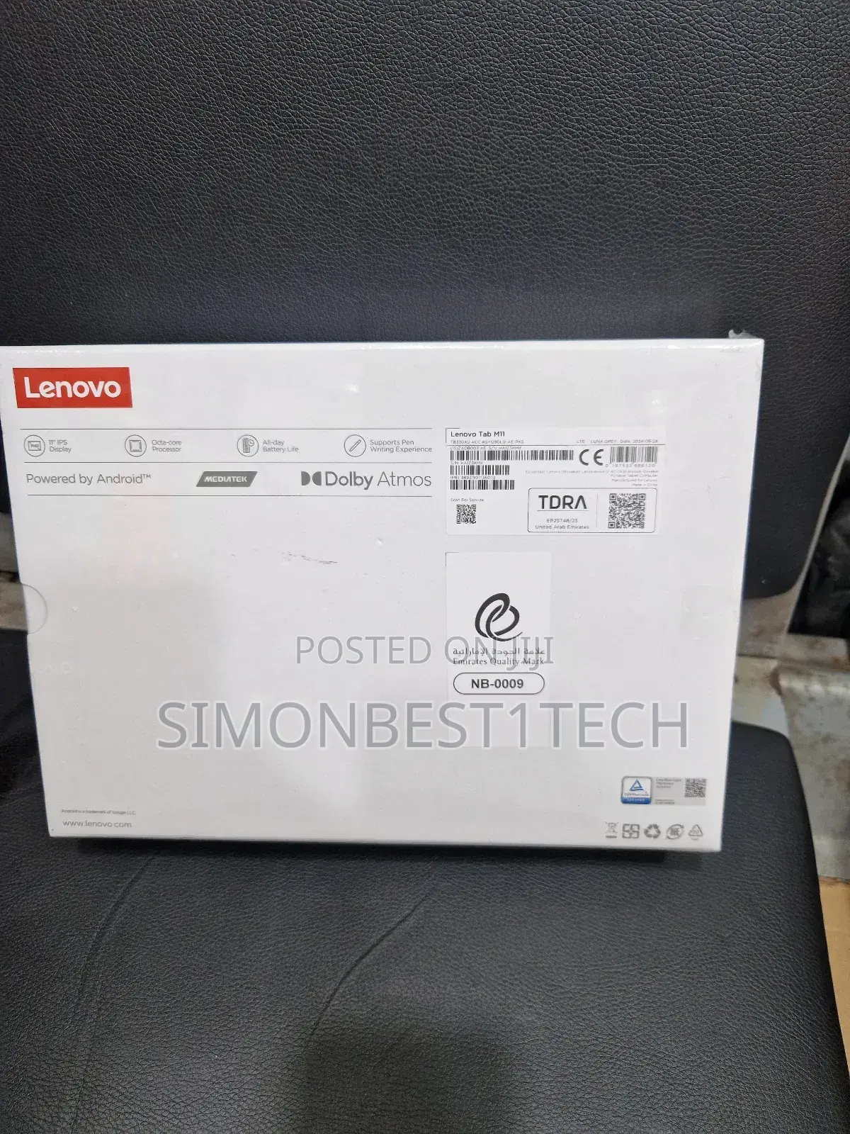 New Lenovo Tab M11 128 GB Gray