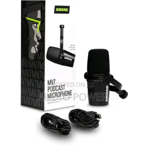 Shure MV7 Podcast Microphone USB and XLR
