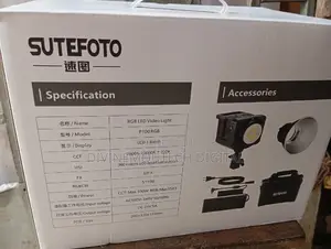 Sute Foto Rgb100 Studio Light Both Indoor and Outdoor