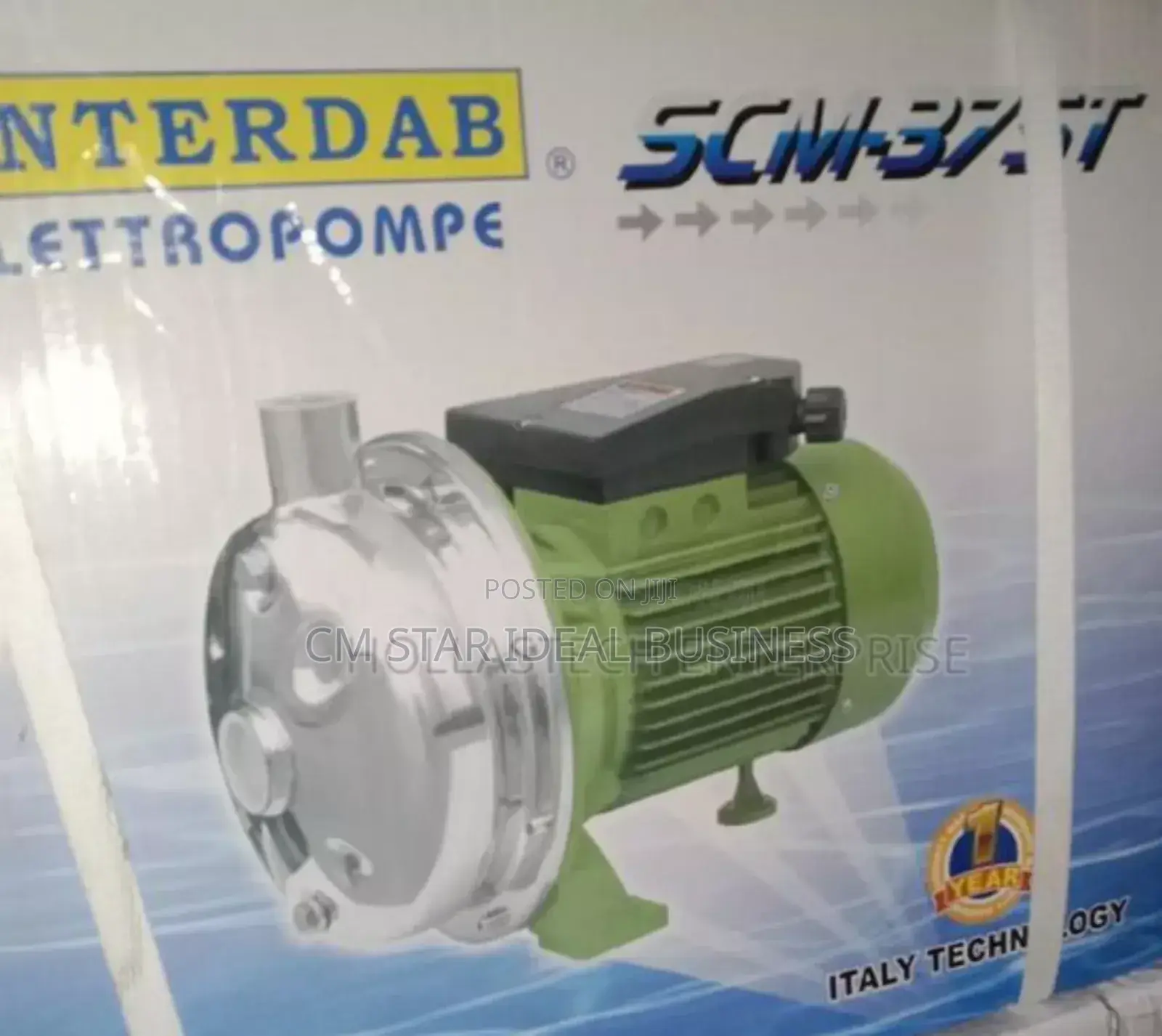 Interdab Stainless Suface 2hp Pump