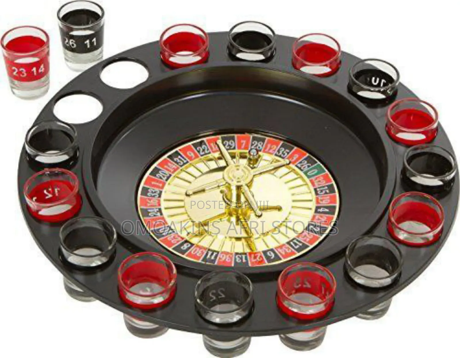Roulette Drinking Bar Game for Adults Fun