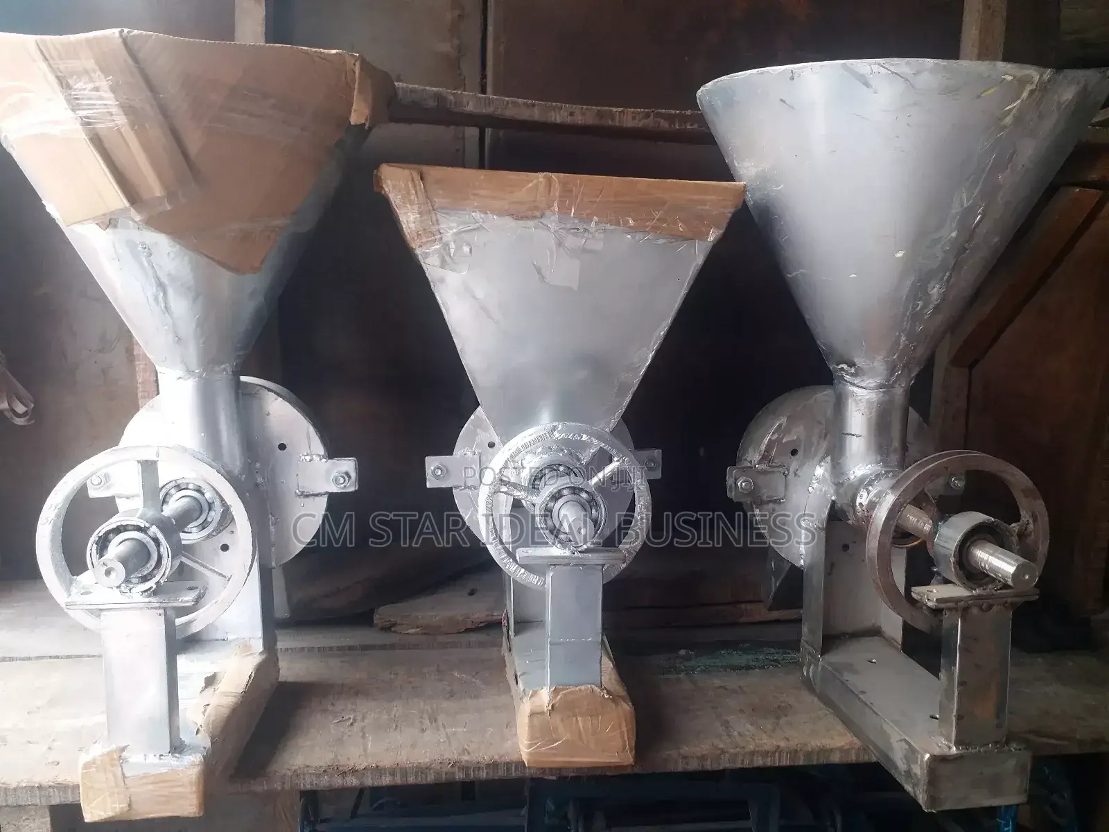 Complete Granding Machine Set With Stainless Mill Gx200
