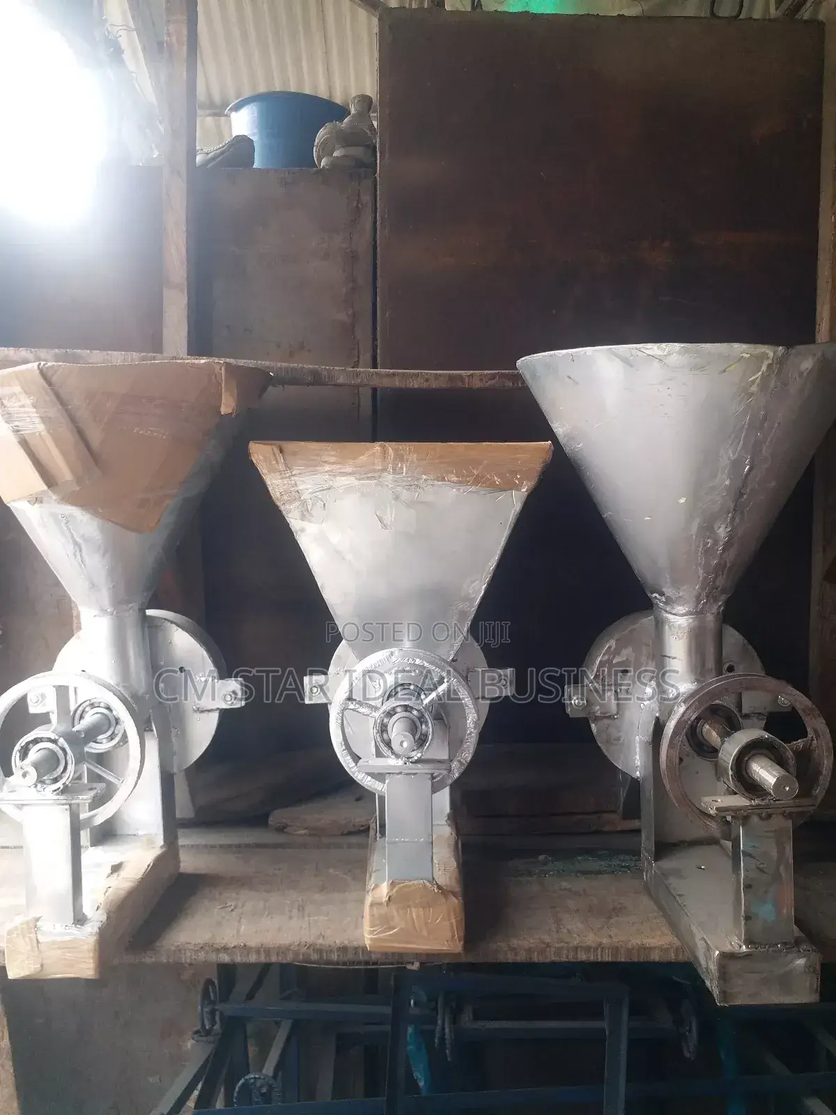 Complete Granding Machine Set With Stainless Mill Gx200