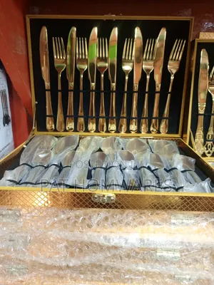 Gold Spoon Set 24 Pieces