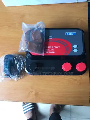 Electric Fence Energizer (SATRON) + Remote Battery