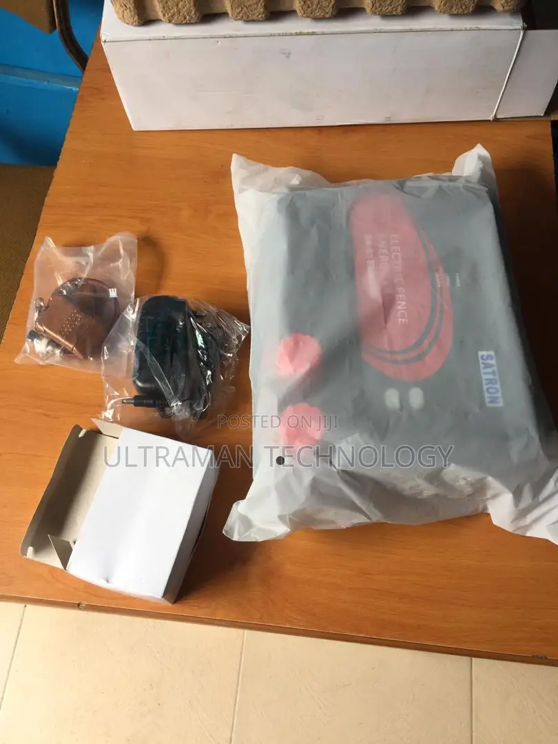 Electric Fence Energizer (SATRON) + Remote Battery