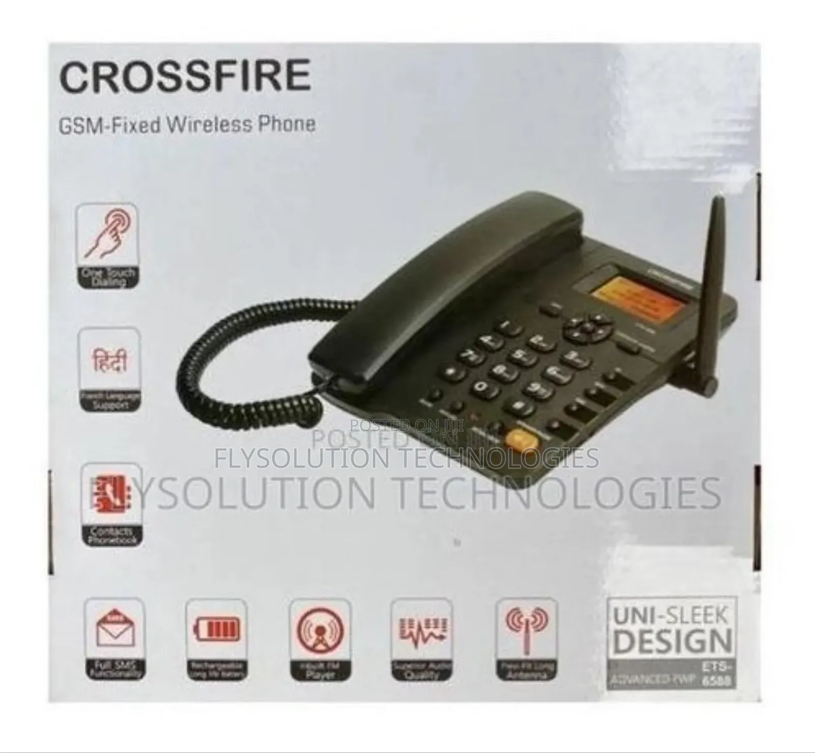 Crossfire Gsm Fixed Phone Works With All Mobile Networks