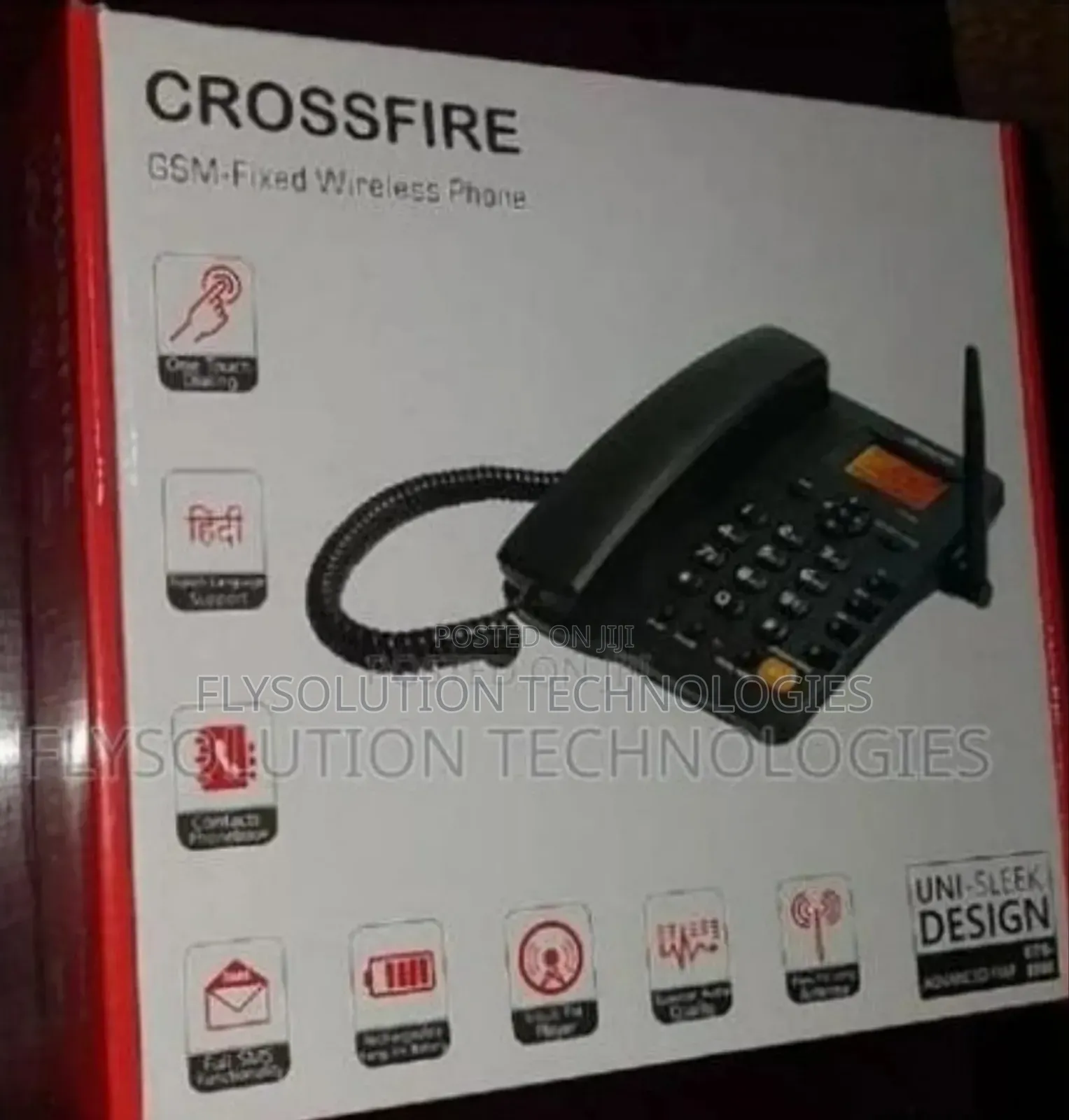 Crossfire Gsm Fixed Phone Works With All Mobile Networks