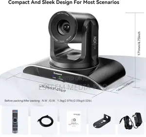 Tenveo Ai-Powered 20x PTZ Ndi|Hx PTZ Camera