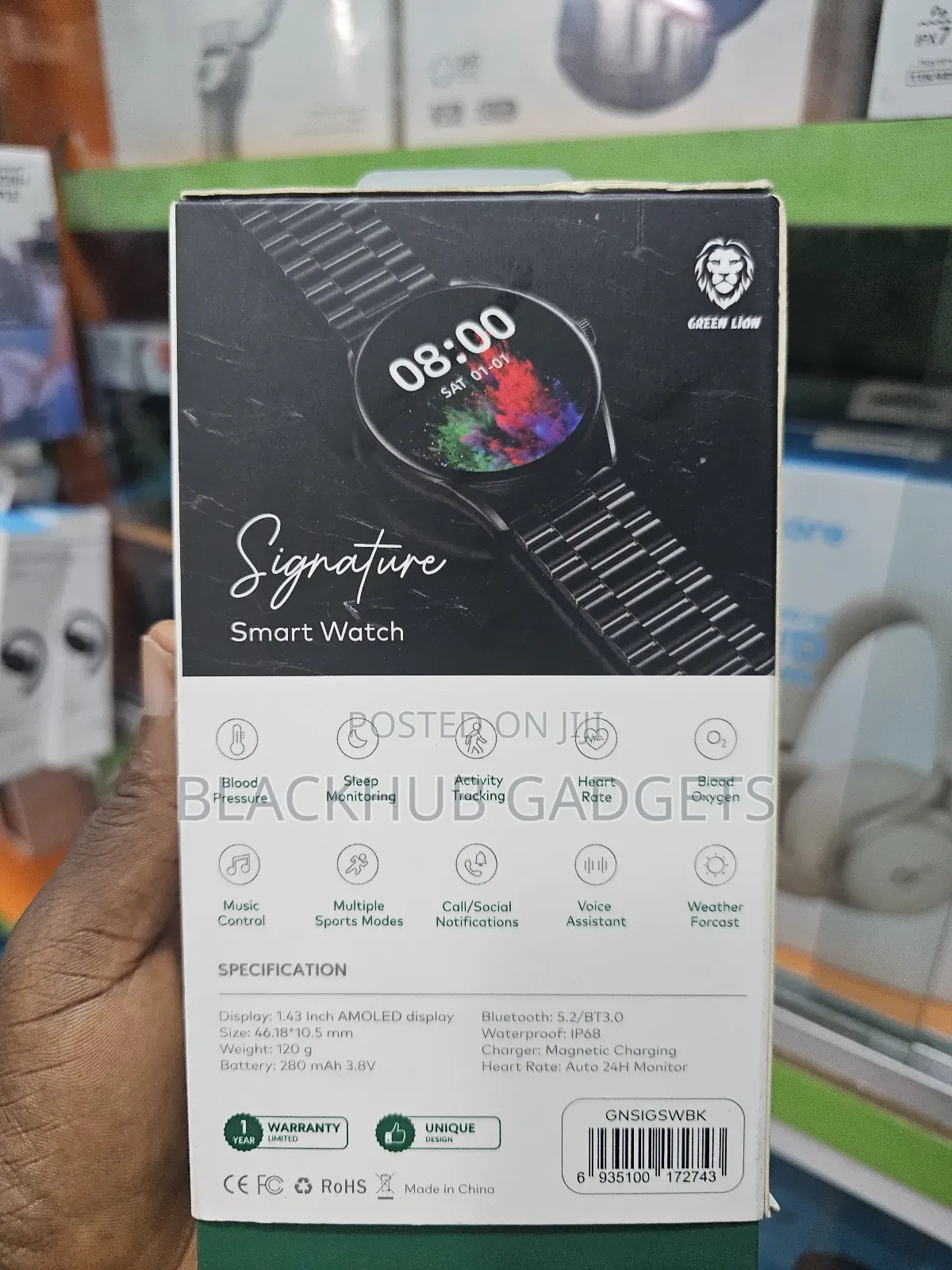 Green Lion Signature Smart Watch