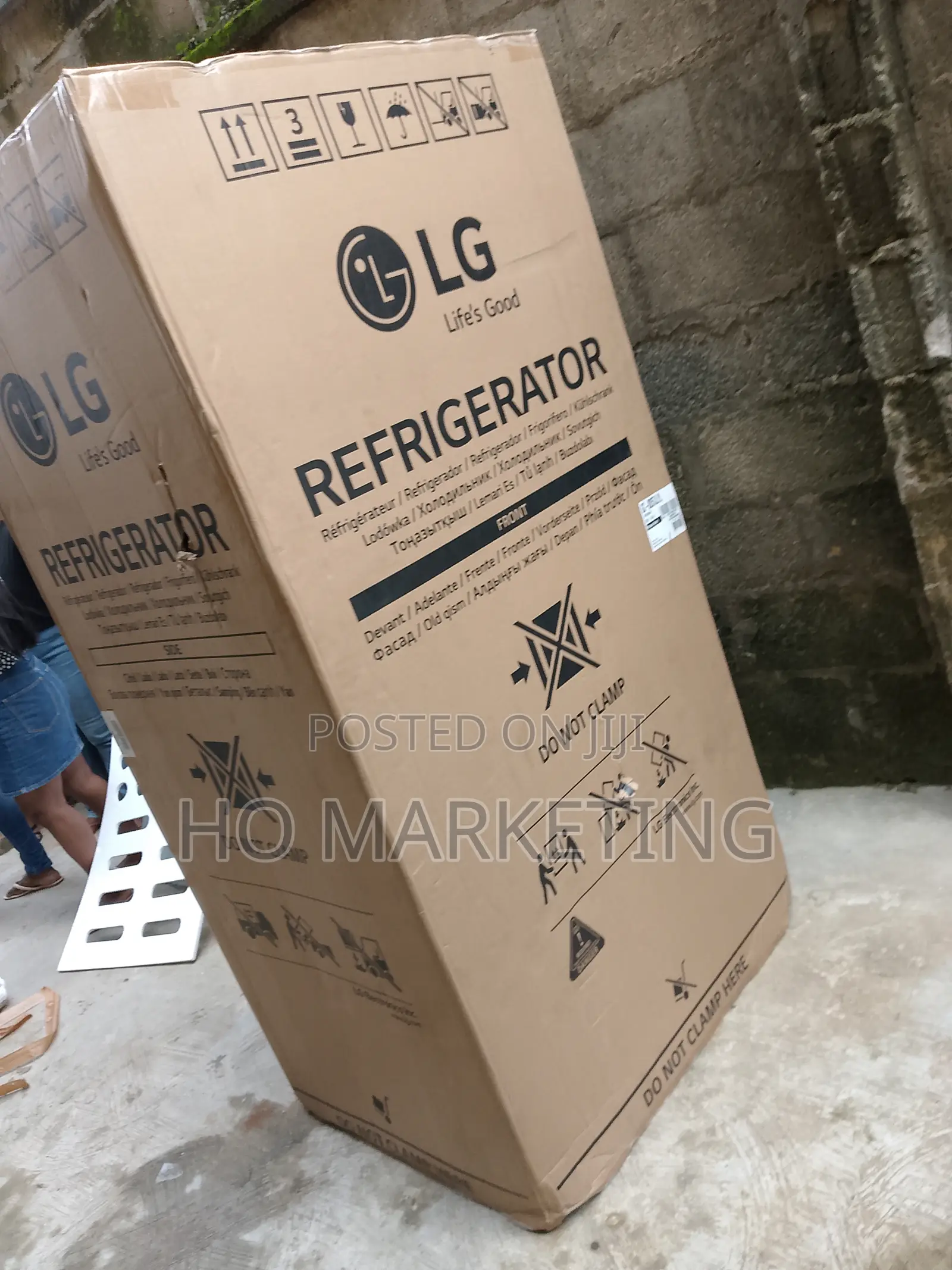 Durable LG Refrigerator Ref 257-Jlyl-B Side by Side