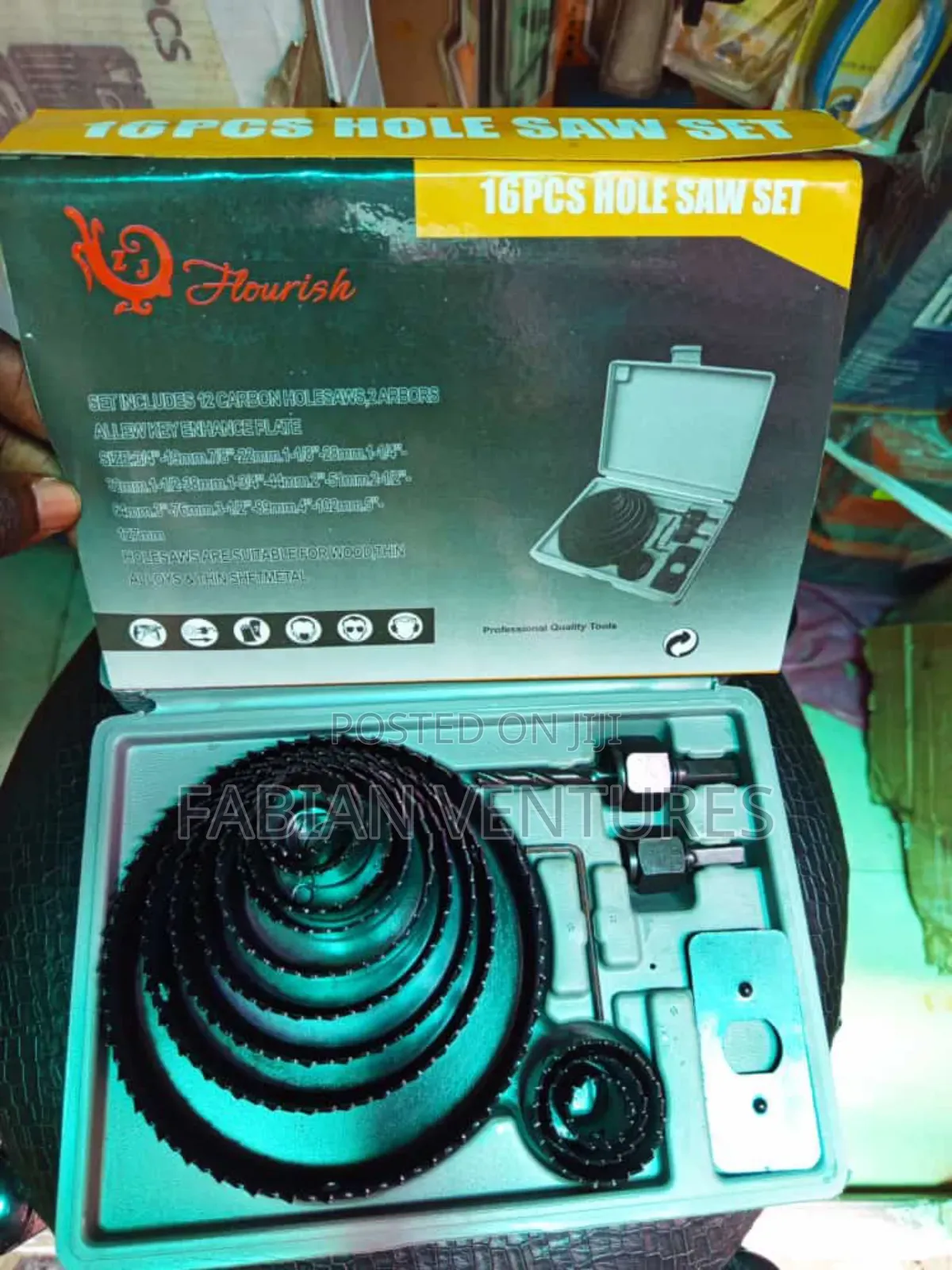 16pcs Hole Saw Set