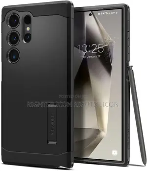Usa 1x Spigen Tough Armor Designed for Galaxy S24 Ultra Case