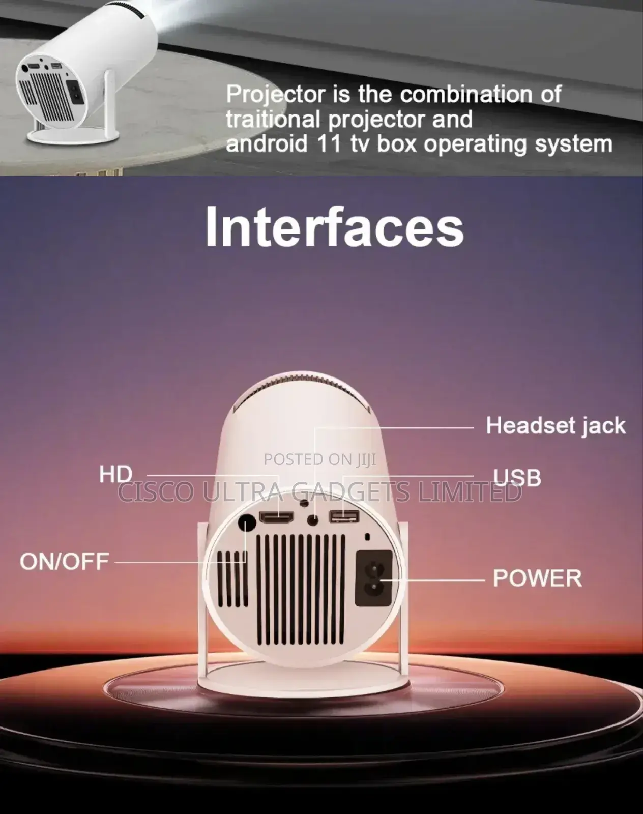 Android TV Projector