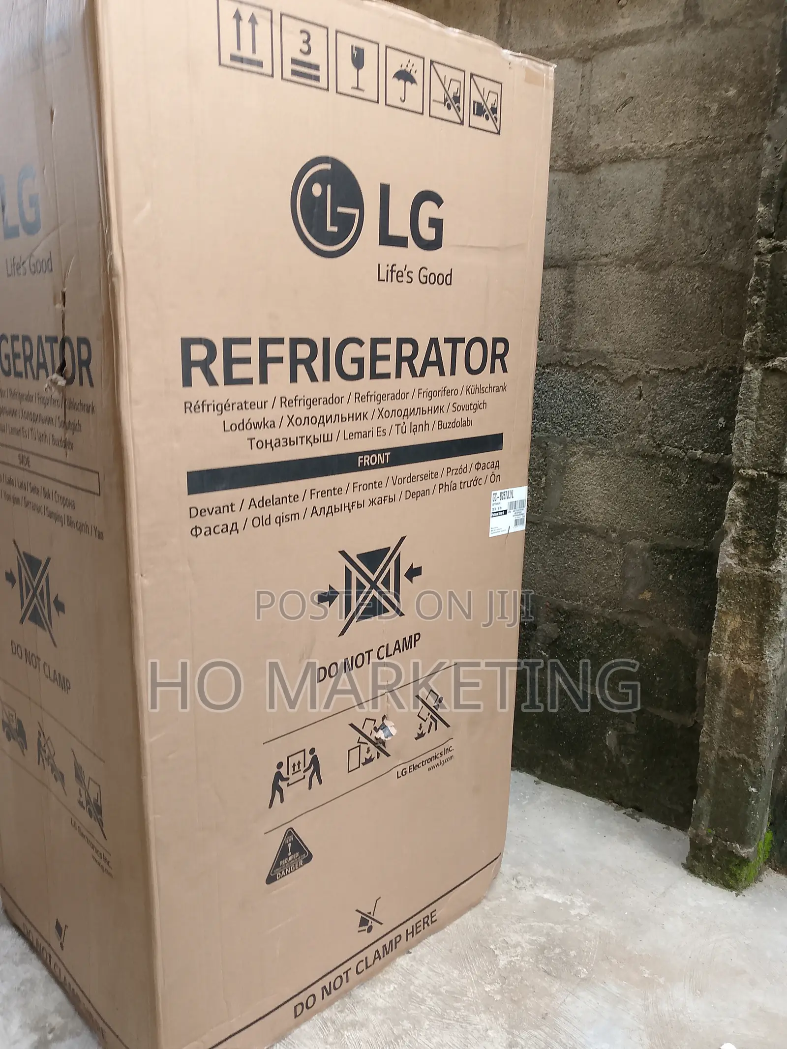 Efficient Refrigerator LG Ref 257-Jlyl-B