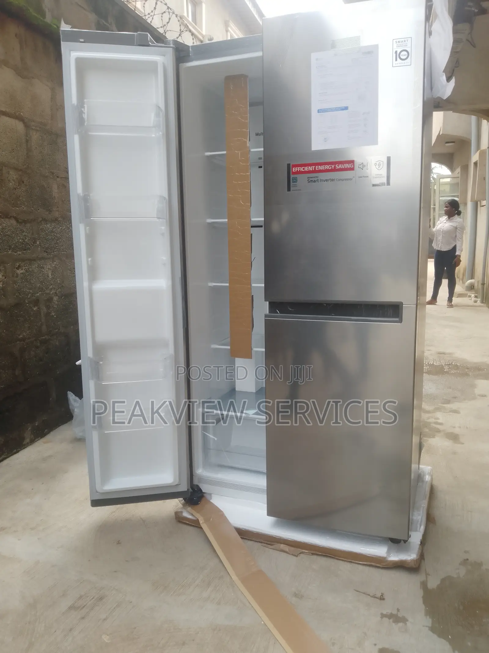 100% LG Side by Side Refrigerator [257-Jlyl-B]