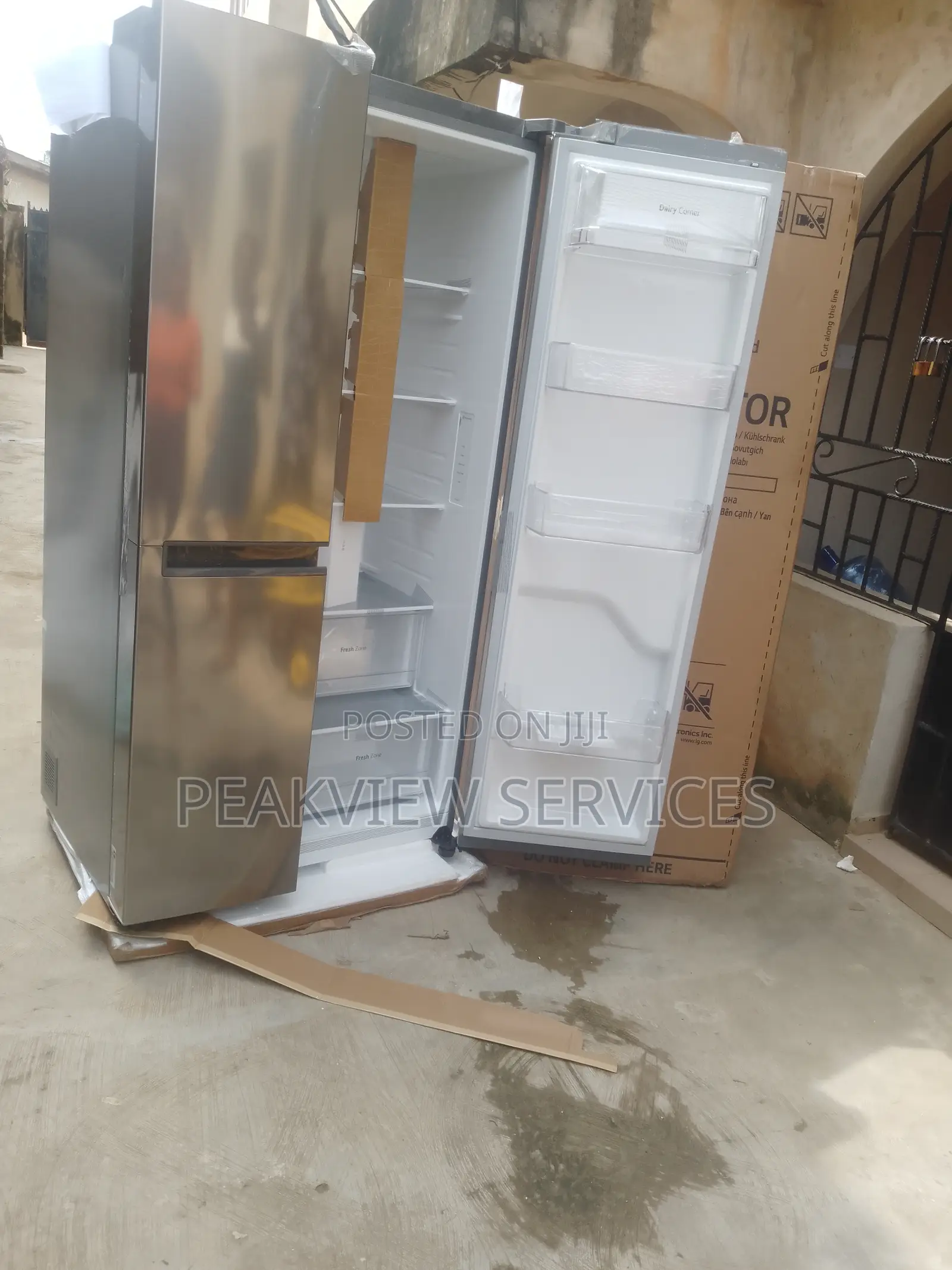 Durable LG Side by Side Refrigerator [257-Jlyl-B]