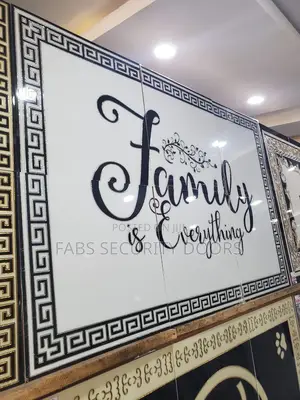 Luminous Center Tiles Decor