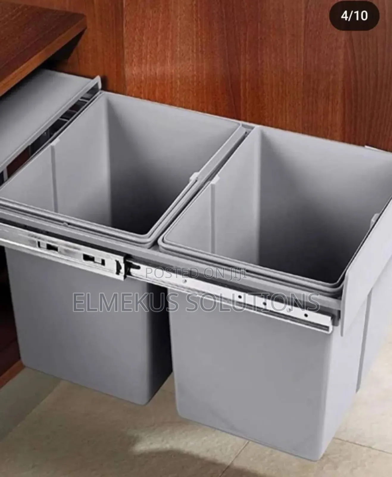 Cabinet Wastebin (Double)