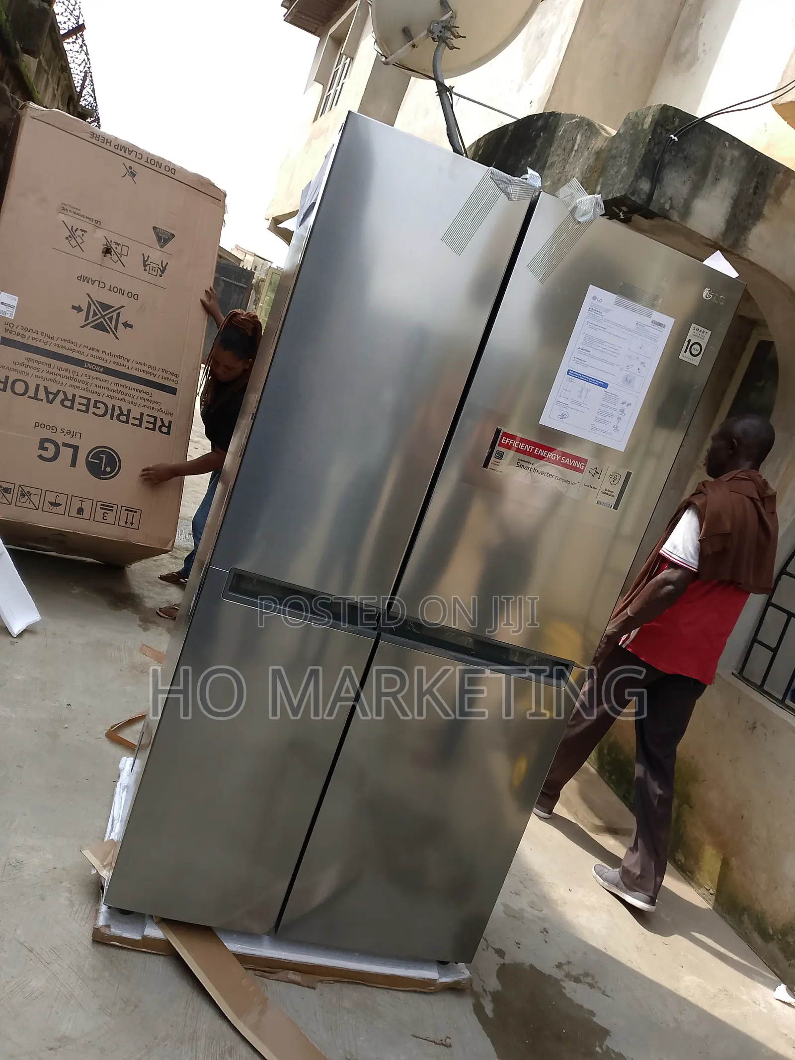 New LG Refrigerator Ref 257-Jlyl-B Side by Side