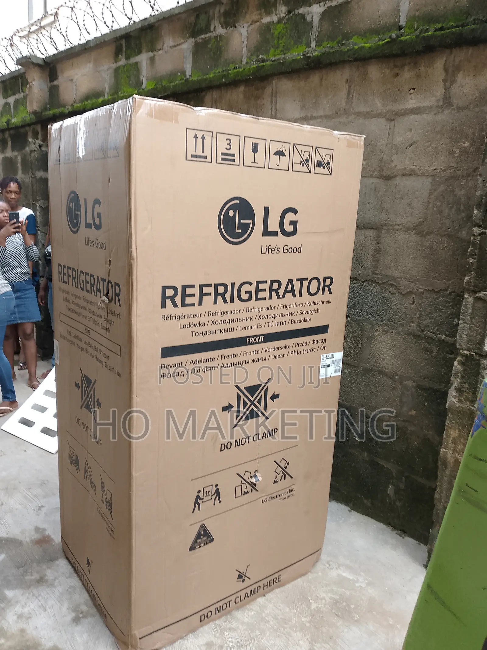 New LG Refrigerator Ref 257-Jlyl-B Side by Side