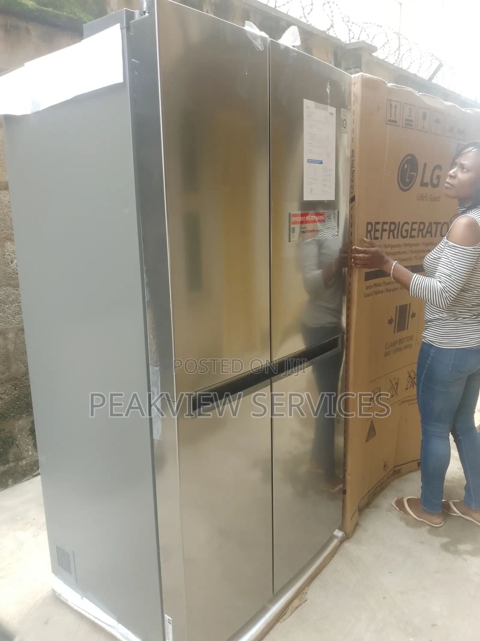 Fast Selling Side by Side LG Refrigerator [257-Jlyl-B]
