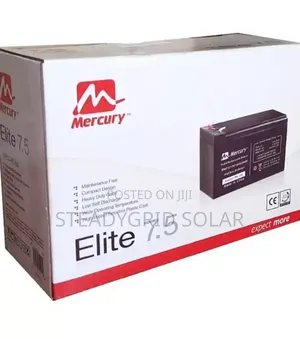 Photo - Mercury Elite 7.5ah/12v Battery