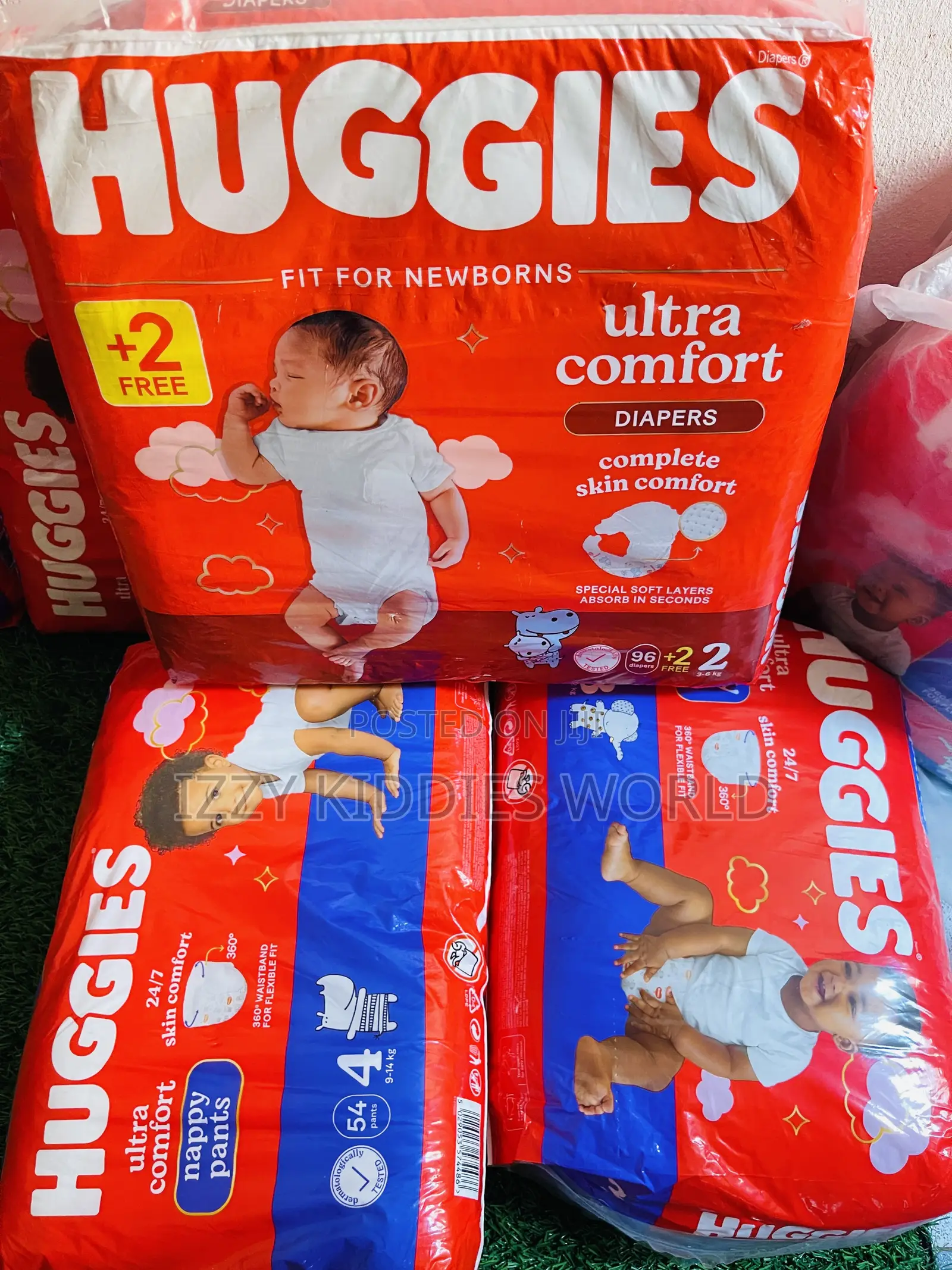 Huggies Diapers Size 3- 5